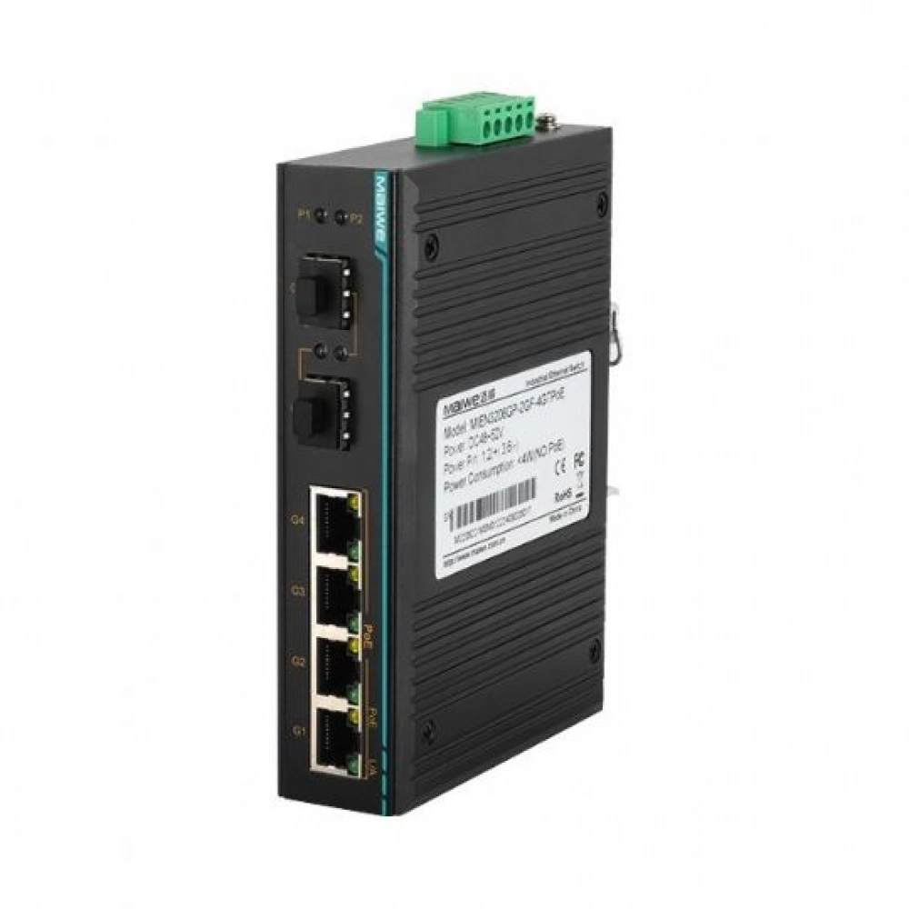 CIEN3206GP-2xGbit SFP, 4xGBit PoE Unmanaged Switch