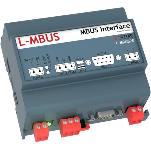 Loytec L-MBUS20 M-Bus Level Converter for 20 M-Bus Devices