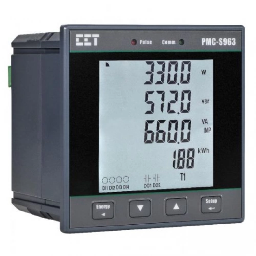 PMC-S963-E, ETHERNETLİ, Pano Tipi Enerji Analizörü
