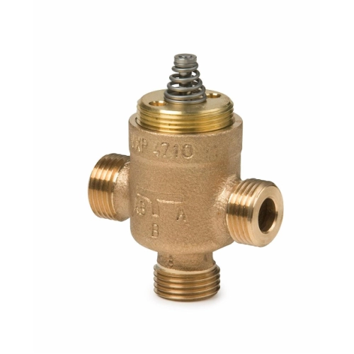 Siemens VXP47.15-2.5 3 Yollu Lineer Tip Dış Dişli Vana Gövdesi, DN15 (1/2''), PN16