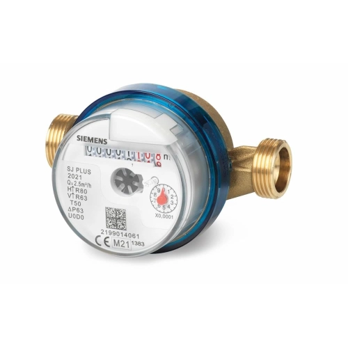 Siemens WFW240.D110 Pulse Çıkışlı Sıcak Su Sayacı, Tek Hüzmeli Mekanik