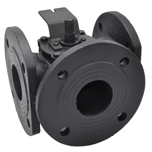 Syntech FRV316.65 DN65 3 Yollu Rotary Tip Flanşlı Vana Gövdesi, DN65 (21/2''), PN16