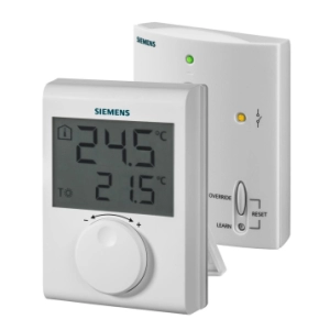 Siemens RDH100RF/SET Dijital Ekran Kablosuz Oda Termostatı