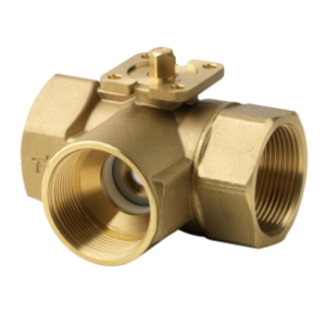 Siemens VBI61.40-25 3 Yollu Küresel Tip İç Dişli Vana Gövdesi, DN40 (1 1/2''), PN40