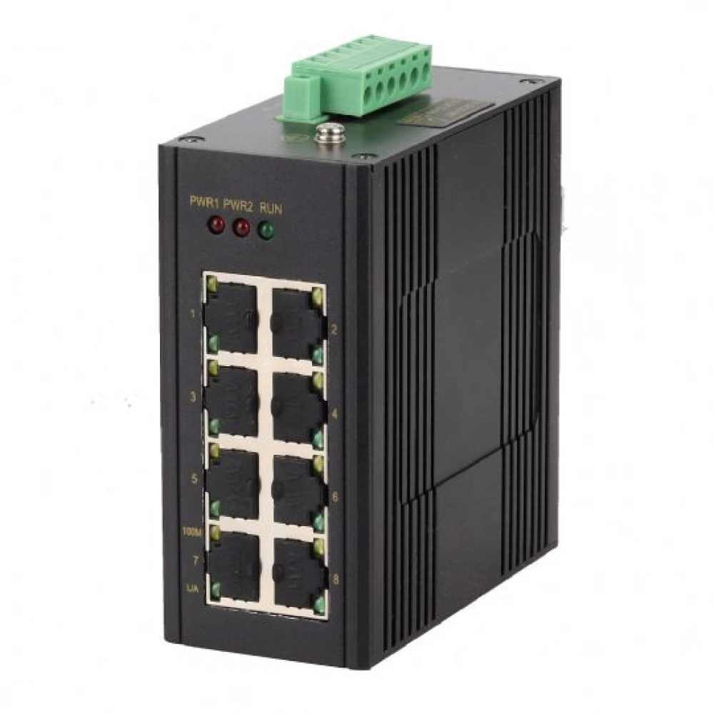 MIEN2208GE, 8x100M RJ45 Layer2 Switch