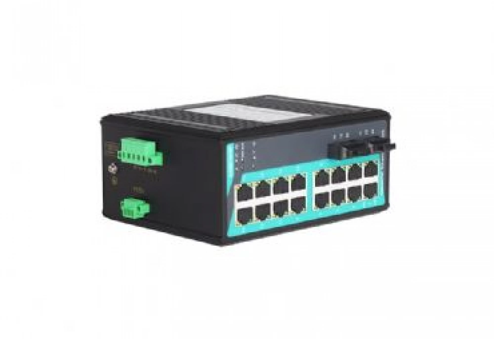 MIEN2218-2F, 2x100M Fiber, 16x100M RJ45 Layer2 Switch