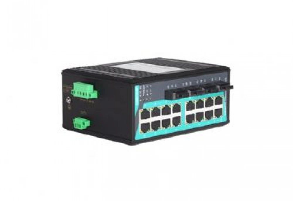 MIEN2220-4F, 4x100M Fiber, 16x100M RJ45 Layer2 Switch