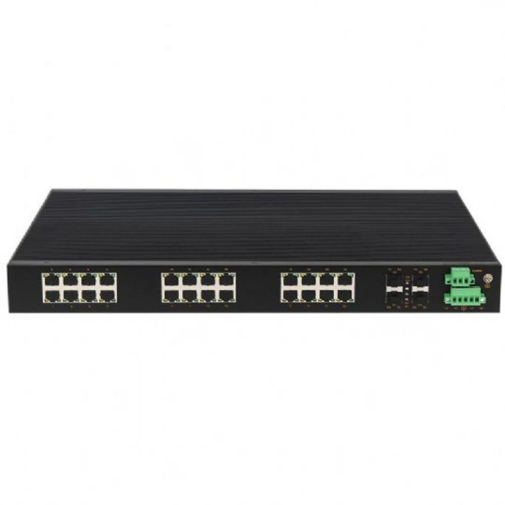 MISCOM8028, 24x100M RJ45, 4x1G SFP Layer3 Switch