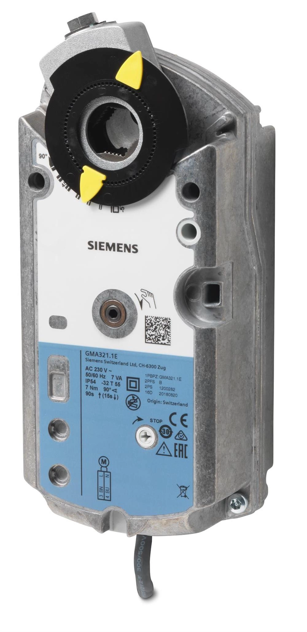 Siemens GCA121.1E Rotary Tip Hava Damper Motoru