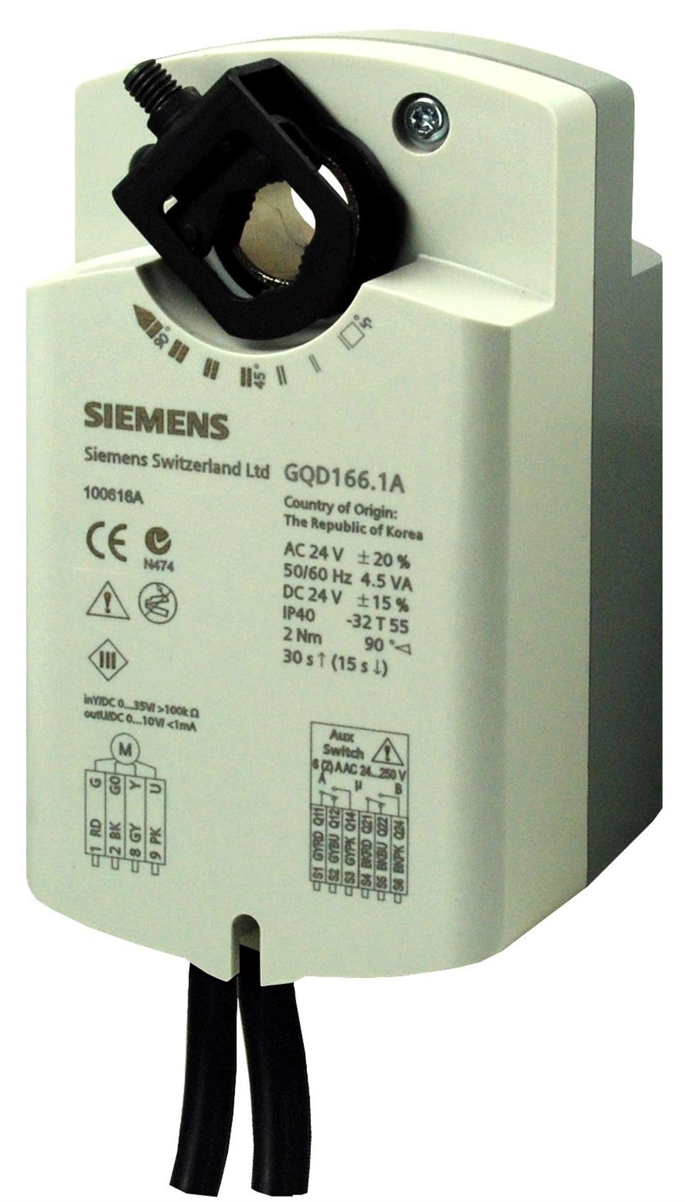 Siemens GQD126.1A Rotary Tip Hava Damper Motoru