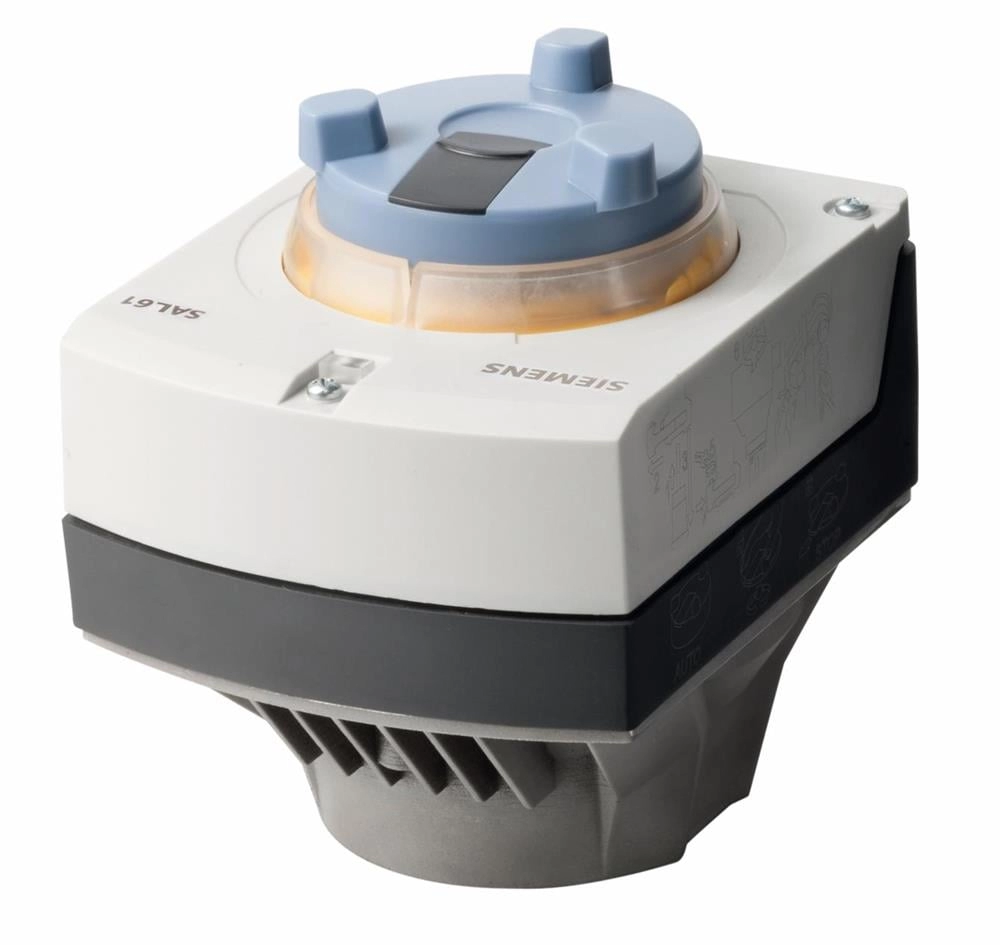 Siemens SAL61.00T10 Rotary Vana Motoru AC/DC 24 V, DC 0…10 V / DC 4…20 mA, Oransal Kontrol, 10 Nm