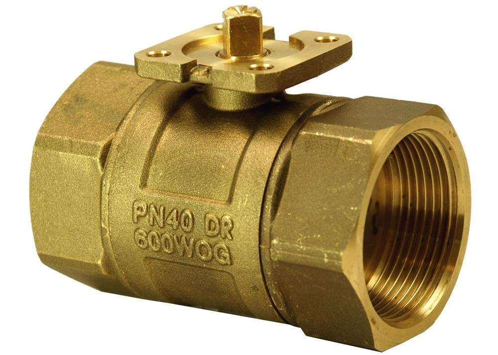 Siemens VAI61.40-40 2 Yollu Küresel Tip İç Dişli Vana Gövdesi, DN40 (1 1/2''), PN40