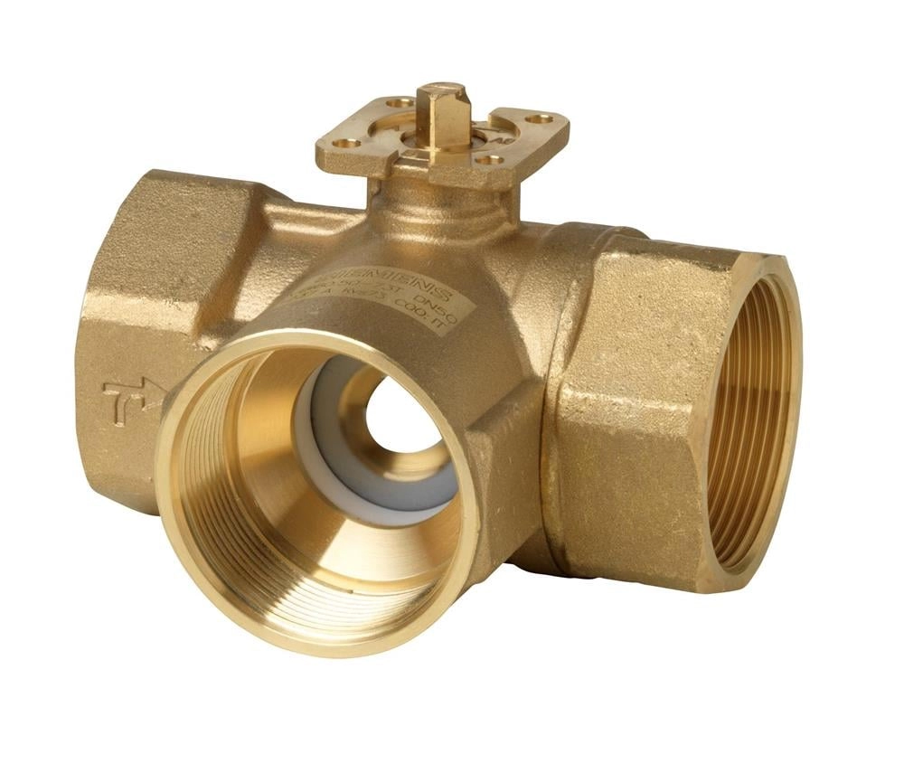 Siemens VBI60.50-73T 3 Yollu Küresel Tip İç Dişli Vana Gövdesi, DN50 (2''), PN40
