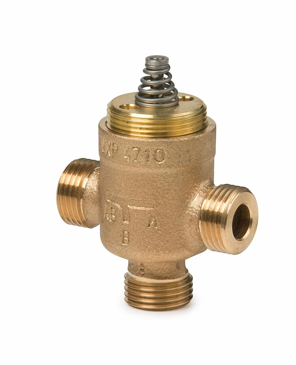 Siemens VXP47.15-2.5 3 Yollu Lineer Tip Dış Dişli Vana Gövdesi, DN15 (1/2''), PN16