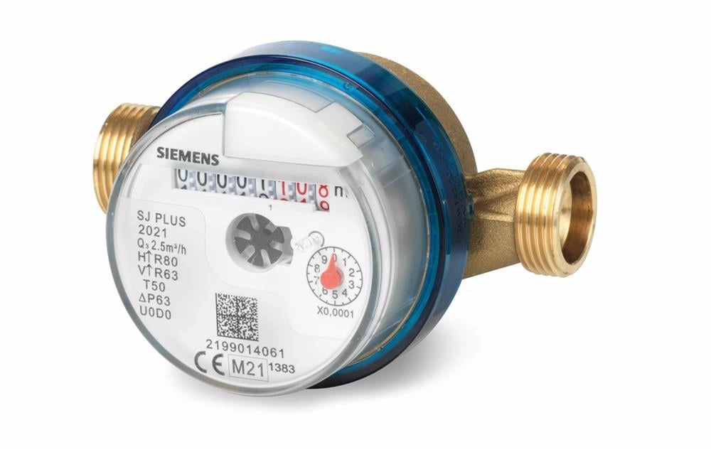 Siemens WFK240.D110 Pulse Çıkışlı Soğuk Su Sayacı, Tek Hüzmeli Mekanik
